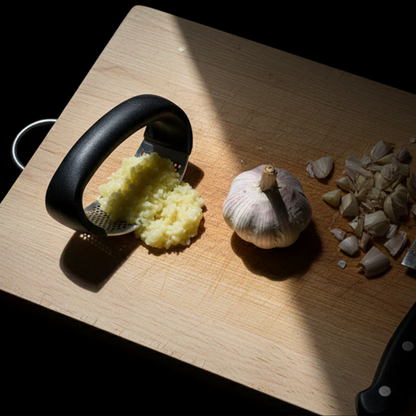 Kitchaura™ Stainless Steel Garlic Press