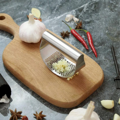 Kitchaura™ Stainless Steel Garlic Press