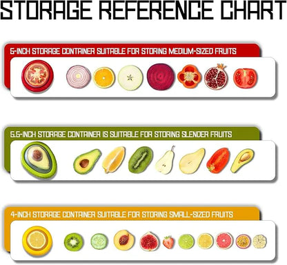 Fresh Keeper Veggie & Fruit Saver Set
