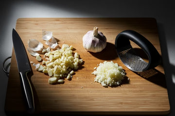 Kitchaura™ Stainless Steel Garlic Press